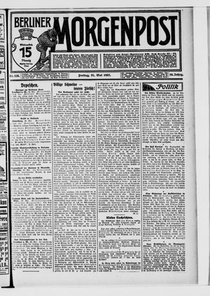 Berliner Morgenpost vom 31.05.1907