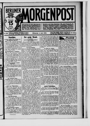 Berliner Morgenpost vom 05.06.1907