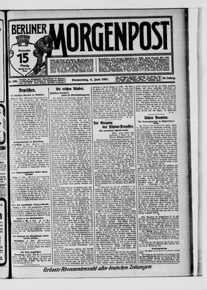 Berliner Morgenpost vom 06.06.1907