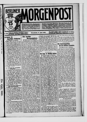 Berliner Morgenpost vom 08.06.1907
