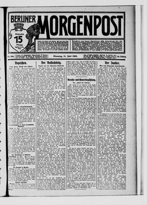 Berliner Morgenpost vom 11.06.1907