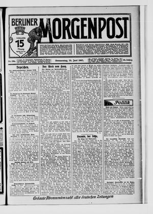 Berliner Morgenpost vom 13.06.1907