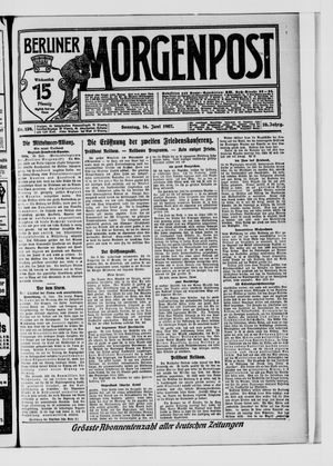 Berliner Morgenpost vom 16.06.1907