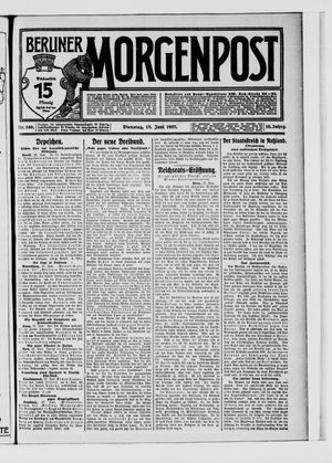 Berliner Morgenpost vom 18.06.1907