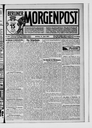 Berliner Morgenpost vom 21.06.1907
