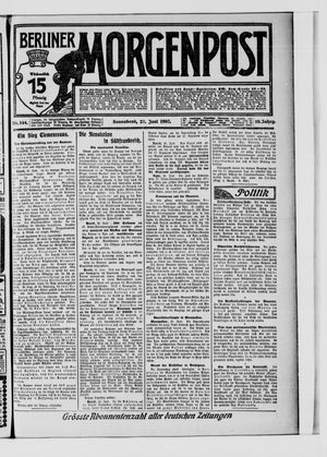 Berliner Morgenpost vom 22.06.1907