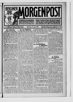 Berliner Morgenpost vom 25.06.1907