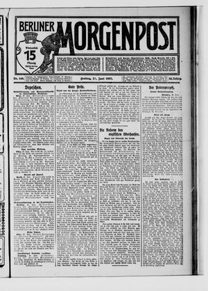 Berliner Morgenpost vom 28.06.1907