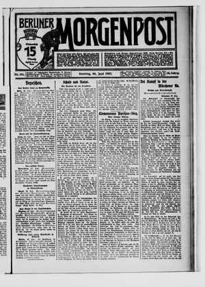 Berliner Morgenpost vom 30.06.1907
