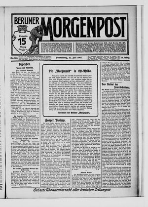 Berliner Morgenpost vom 11.07.1907