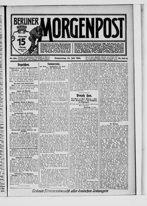 Berliner Morgenpost vom 18.07.1907