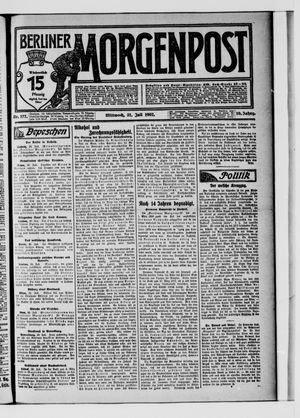 Berliner Morgenpost vom 31.07.1907