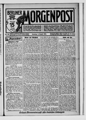 Berliner Morgenpost vom 04.08.1907