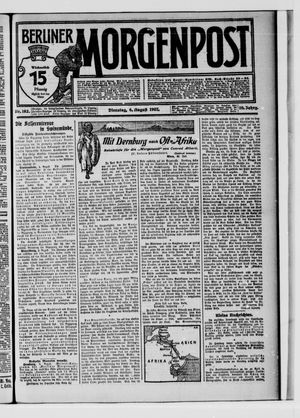 Berliner Morgenpost vom 06.08.1907