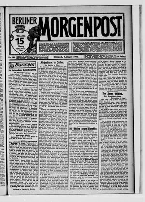 Berliner Morgenpost on Aug 7, 1907