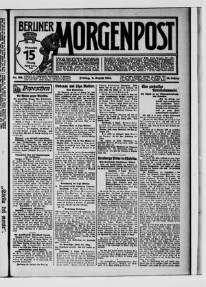 Berliner Morgenpost vom 09.08.1907