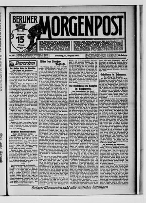 Berliner Morgenpost vom 11.08.1907