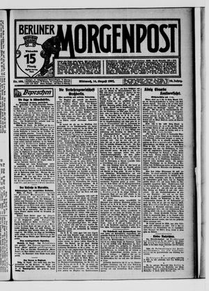 Berliner Morgenpost vom 14.08.1907