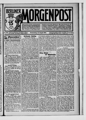 Berliner Morgenpost vom 15.08.1907