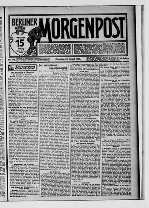 Berliner Morgenpost vom 20.08.1907