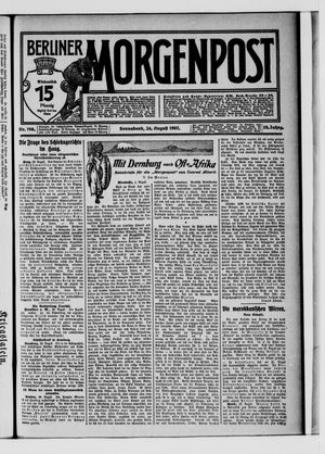 Berliner Morgenpost vom 24.08.1907