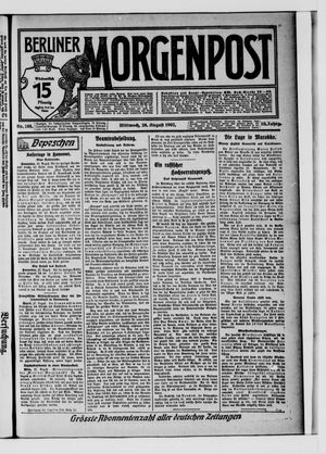 Berliner Morgenpost vom 28.08.1907
