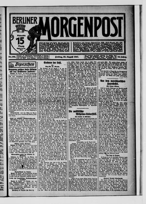 Berliner Morgenpost vom 30.08.1907