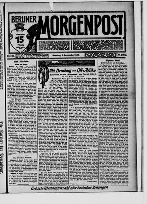 Berliner Morgenpost vom 01.09.1907