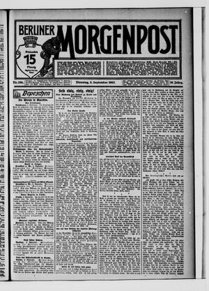 Berliner Morgenpost vom 03.09.1907