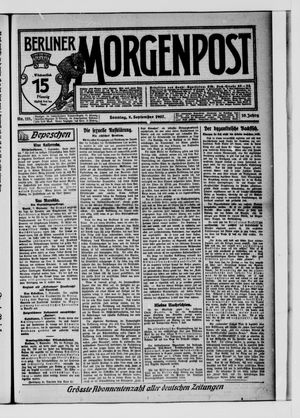 Berliner Morgenpost vom 08.09.1907