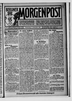 Berliner Morgenpost on Sep 12, 1907