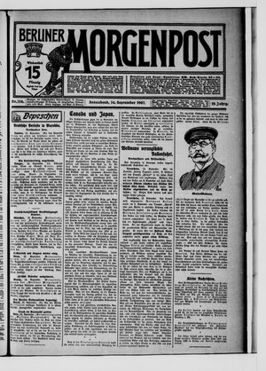 Berliner Morgenpost vom 14.09.1907