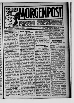 Berliner Morgenpost vom 19.09.1907