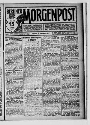 Berliner Morgenpost vom 20.09.1907