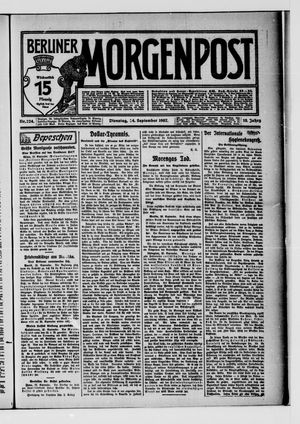 Berliner Morgenpost vom 24.09.1907