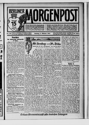 Berliner Morgenpost vom 06.10.1907