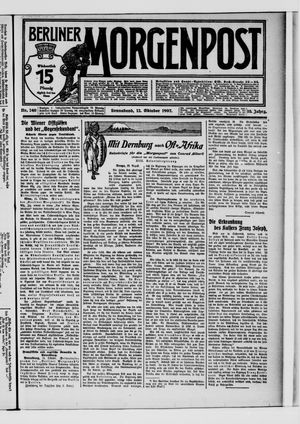 Berliner Morgenpost vom 12.10.1907