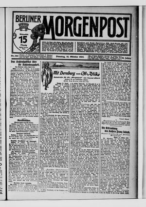 Berliner Morgenpost vom 15.10.1907