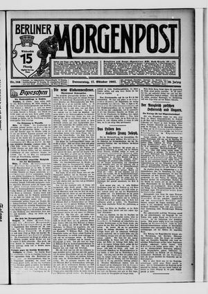 Berliner Morgenpost vom 17.10.1907