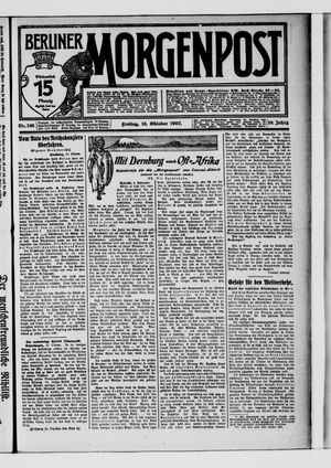 Berliner Morgenpost vom 18.10.1907