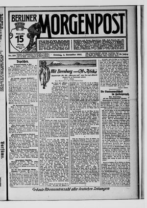 Berliner Morgenpost vom 03.11.1907