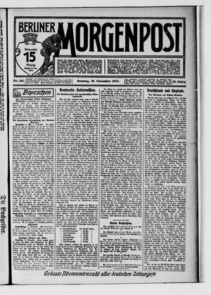Berliner Morgenpost vom 10.11.1907