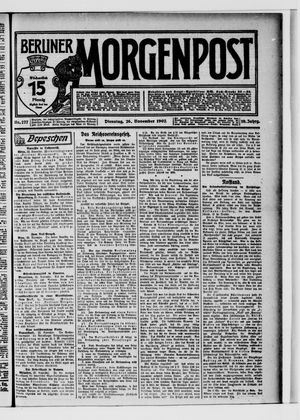Berliner Morgenpost vom 26.11.1907