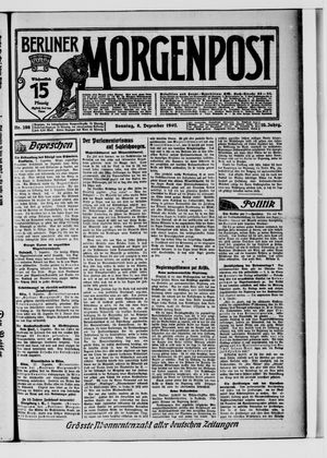 Berliner Morgenpost vom 08.12.1907