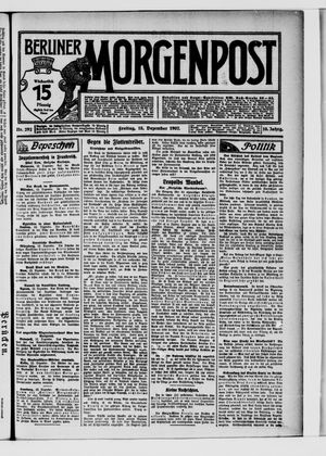 Berliner Morgenpost vom 13.12.1907