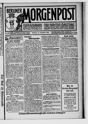 Berliner Morgenpost vom 22.12.1907