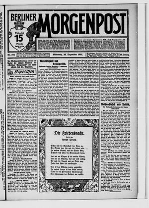 Berliner Morgenpost vom 25.12.1907