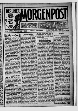 Berliner Morgenpost vom 03.01.1908