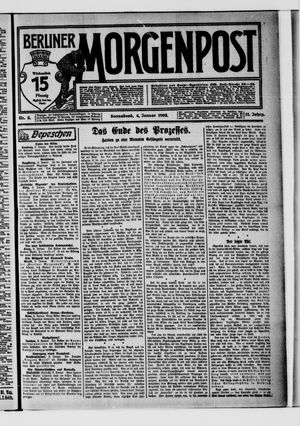 Berliner Morgenpost vom 04.01.1908