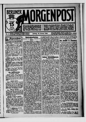 Berliner Morgenpost vom 10.01.1908